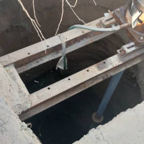 چاه آب - نخلستان آبپخش